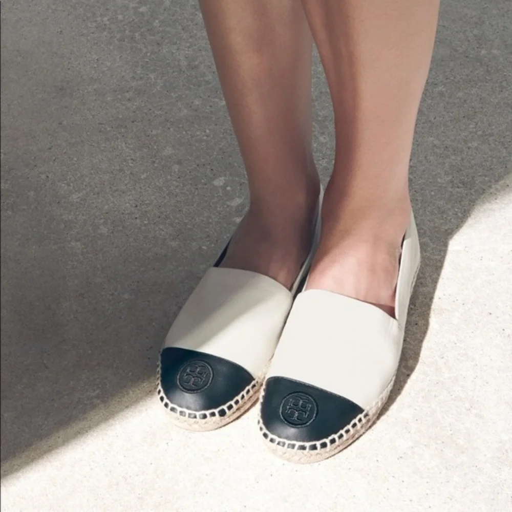 Tory Burch Colorblock Espadrille Flat